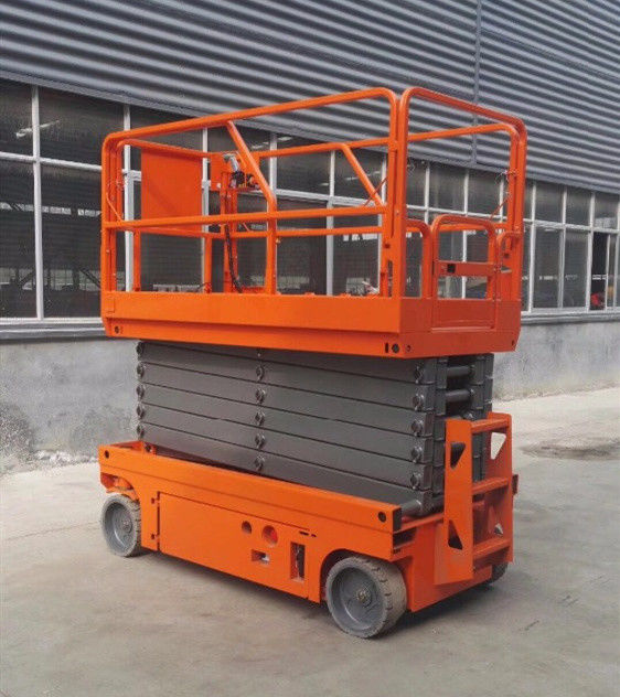 13.7m Aerial Working Scissor Lift Elevator Proportional Control Flexible Operation